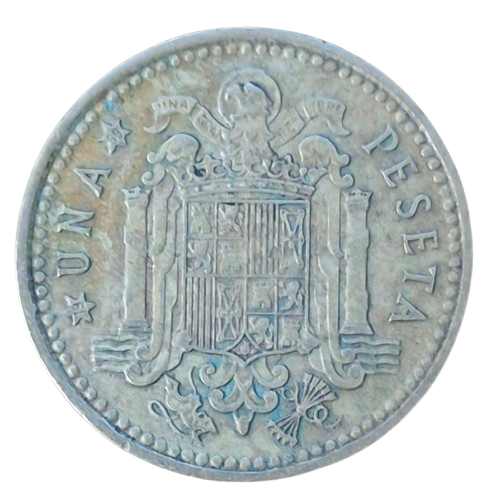 Spanje 1 Peseta 1966 (69)