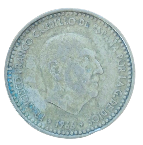 Spanje 1 Peseta 1966 (69)