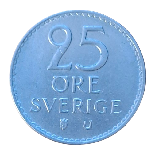 Zweden 25 Ore 1963