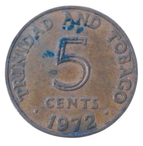 Trinidad en Tobago 5 Cents 1972