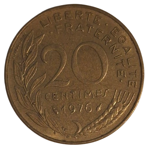 Frankrijk 20 Centimes 1976