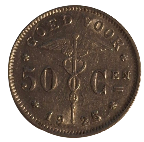 Belgie 50 Centimes 1928 (Belgie)