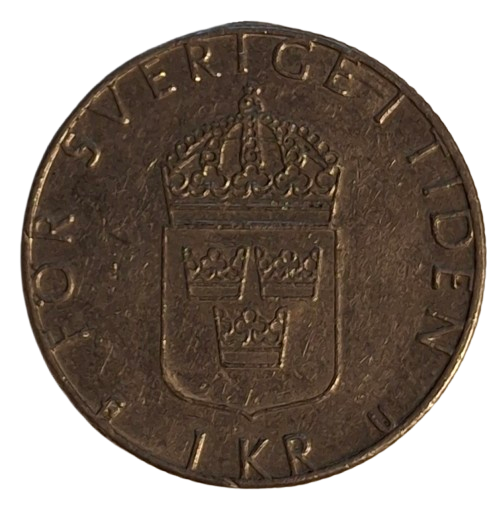 Zweden 1 Krona 1977