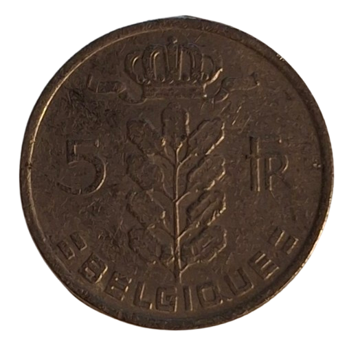 Belgie 5 Franc 1977 (Belgique)