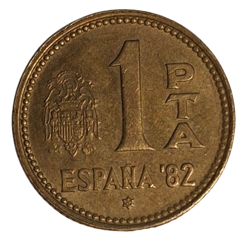 Spanje 1 Peseta 1980 (82)