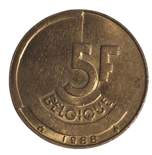 Belgie 5 Francs 1988 (Belgique)