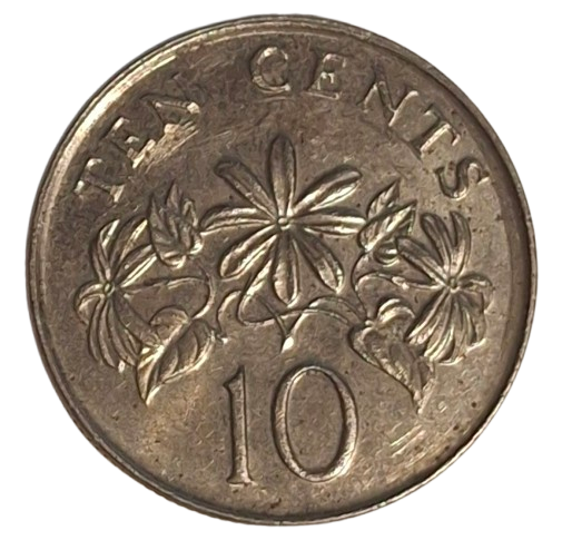 Singapore 10 Cents 1993