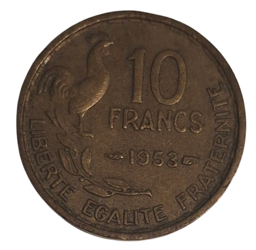 Frankrijk 10 Francs 1953