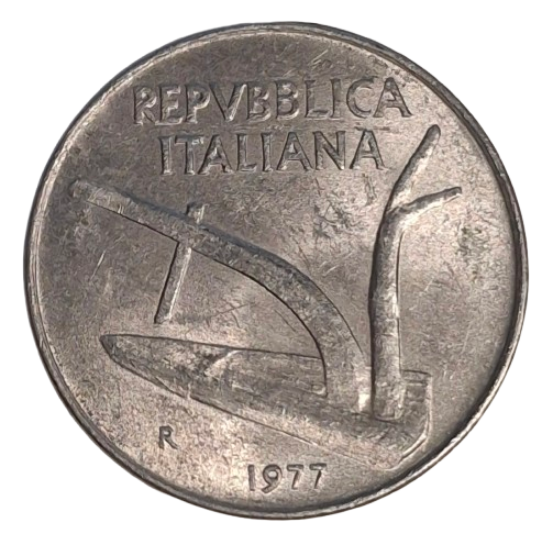 Italie 10 Lire 1977