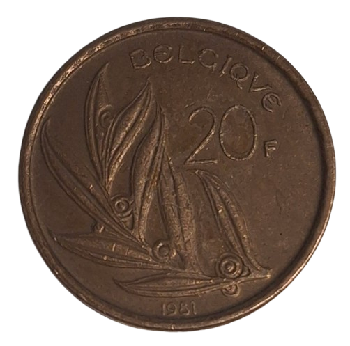 Belgie 20 Francs 1981 (Belgique)