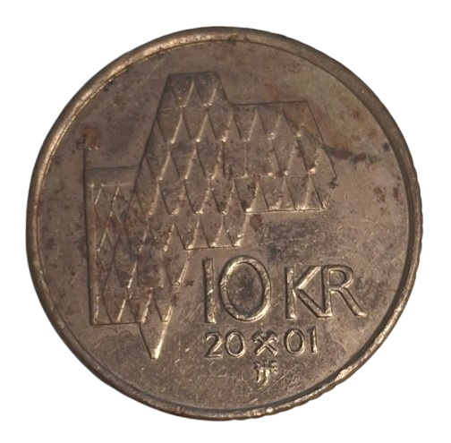 Noorwegen 10 Kroner 2001