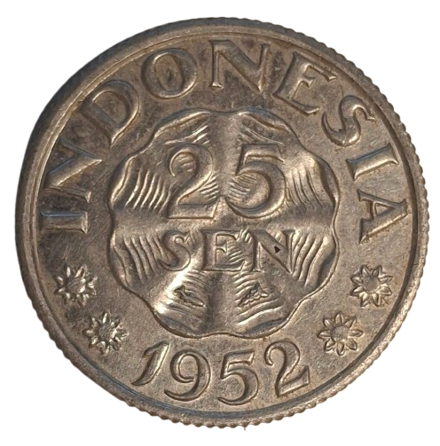 Indonesie 25 Sen 1952