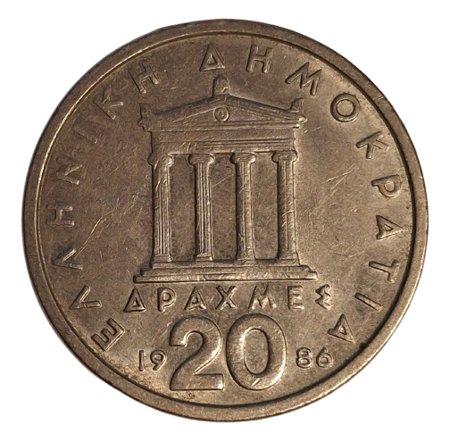 Griekenland 20 Drachmes 1986