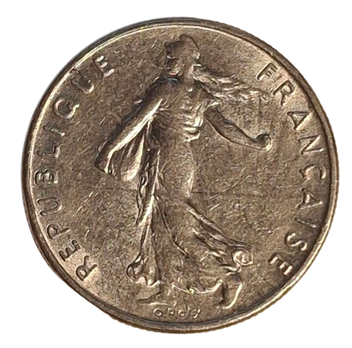 Frankrijk 1/2 Franc 1974