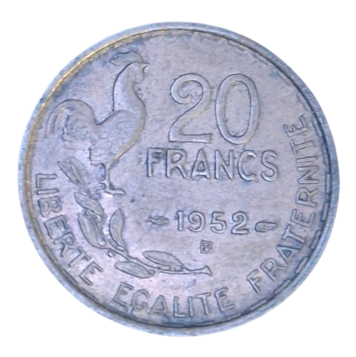 Frankrijk 20 Francs 1952 B