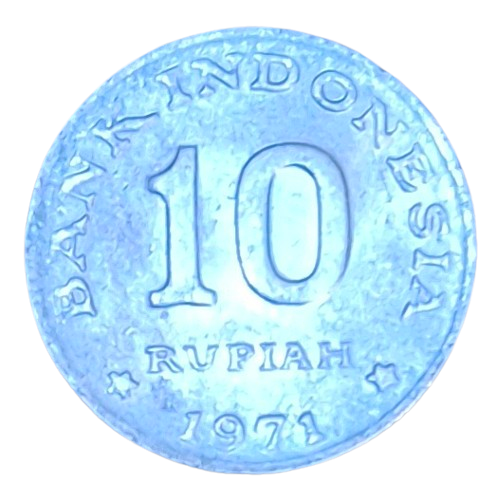 Indonesie 10 Rupiah 1971