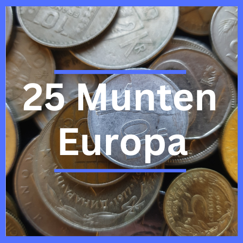 25 Munten Uit Europa