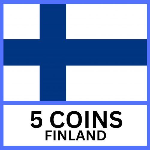 5 Willekeurige Munten Finland