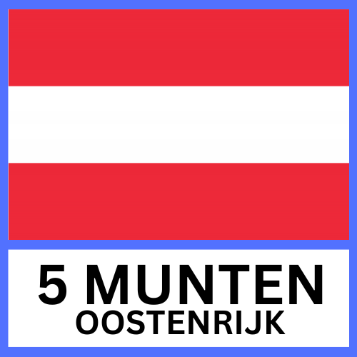 5 Willekeurige Munten Oostenrijk