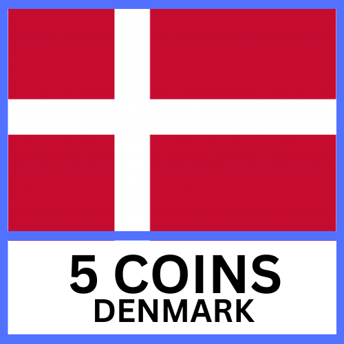 5 Coins Denmark