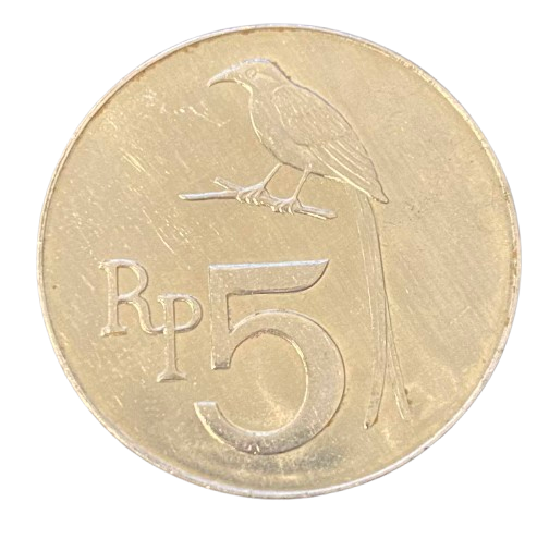 Indonesië 5 Rupiah 1970