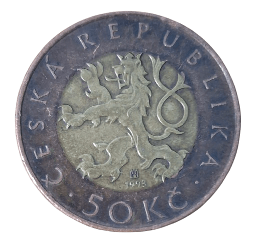 Czech 50 Korun 1993 - Munten Punt