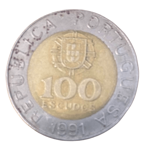 Portugal 100 Escudos 1991 - Munten Punt