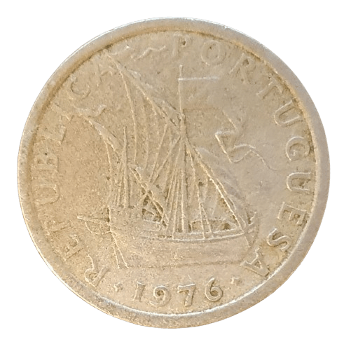 Portugal 2.5 Escudos 1976 - Munten Punt