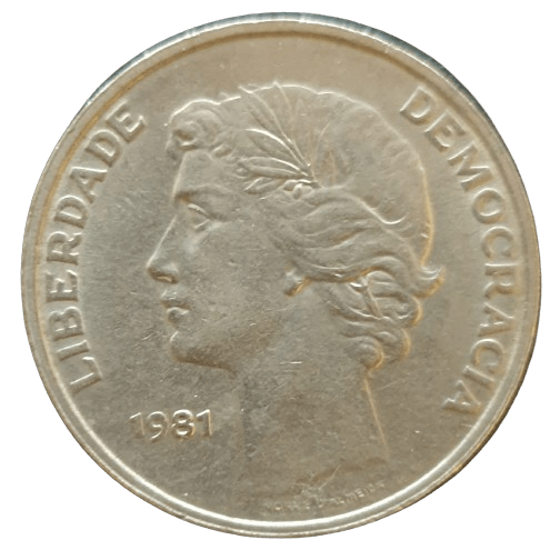 Portugal 25 Escudos 1981 - Munten Punt