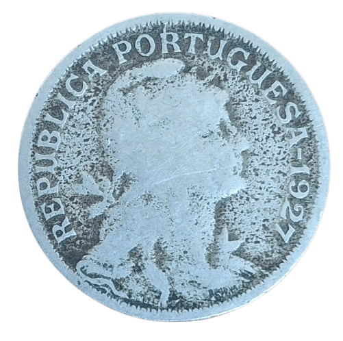 Portugal 50 Centavos 1927 - Munten Punt