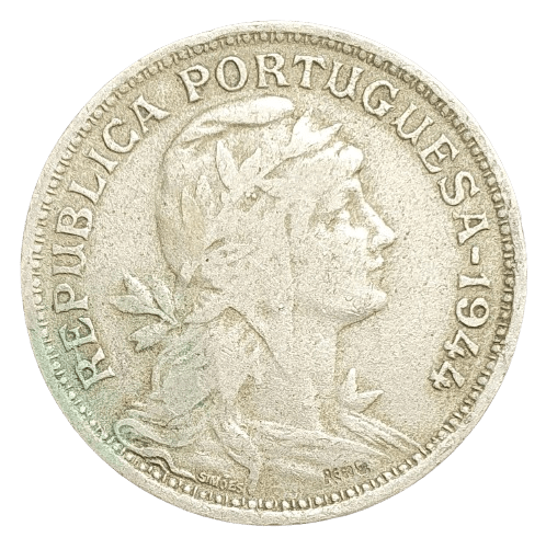 Portugal 50 Centavos 1944 - Munten Punt