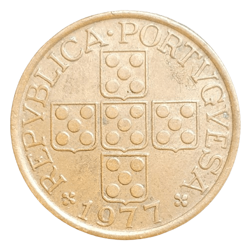 Portugal 50 Centavos 1977 - Munten Punt