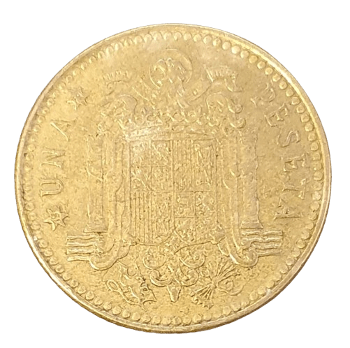 Spanje 1 Peseta 1975 (79) - Munten Punt