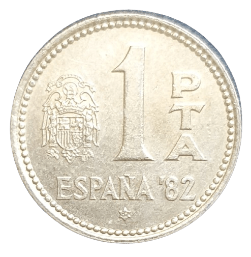 Spanje 1 Peseta 1980 - Munten Punt