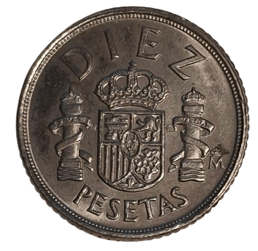 Spanje 10 Pesetas 1983 - Munten Punt