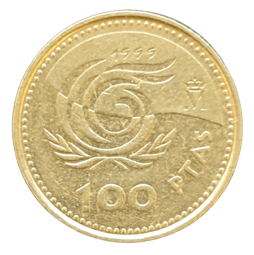 Spanje 100 Pesetas 1999 - Munten Punt