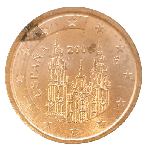 Spanje 2 Cent 2000 - Munten Punt