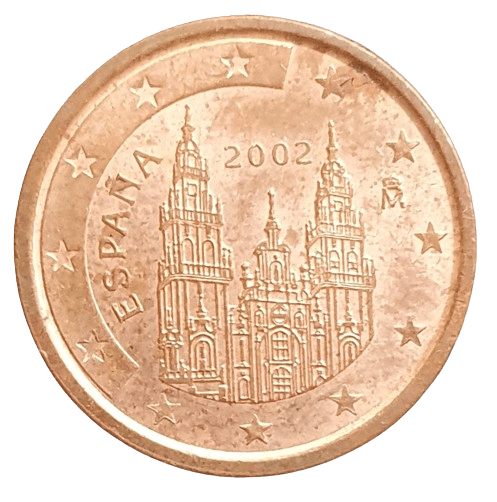 Spanje 2 Cent 2002 - Munten Punt