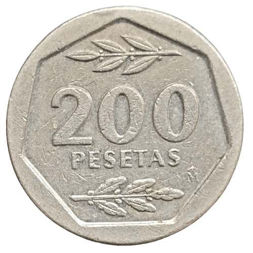 Spanje 200 Pesetas 1987 - Munten Punt