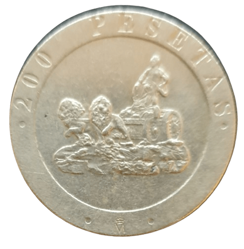 Spanje 200 Pesetas 1990 - Munten Punt