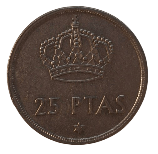 Spanje 25 Pesetas 1975 (76) - Munten Punt