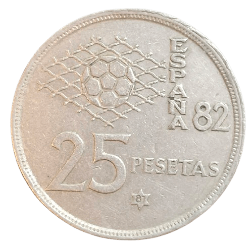 Spanje 25 Pesetas 1980 (81) - Munten Punt