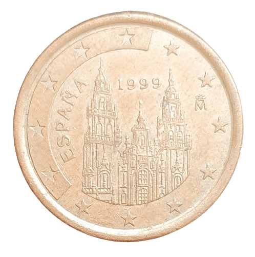 Spanje 5 Cent 1999 - Munten Punt