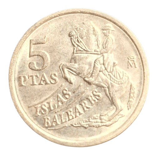 Spanje 5 Pesetas 1997 - Munten Punt