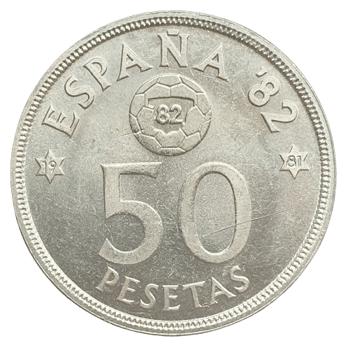 Spanje 50 Pesetas 1980 - Munten Punt