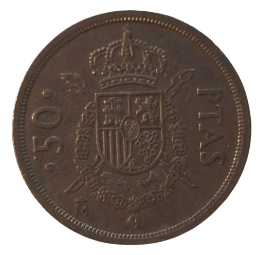 Spanje 50 Pesetas 1983 - Munten Punt