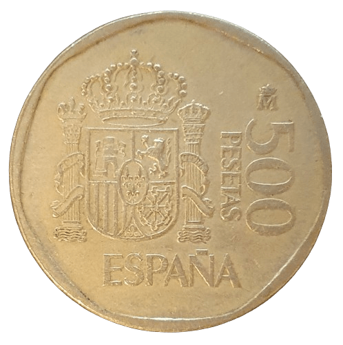 Spanje 500 Pesetas 1989 - Munten Punt