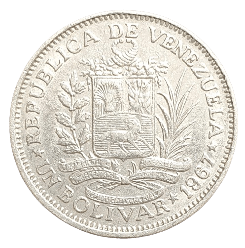 Venezuela 1 Bolivar 1967 - Munten Punt