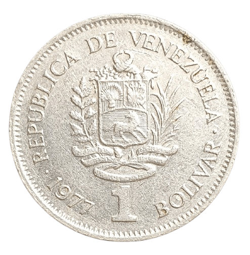 Venezuela 1 Bolivar 1977 - Munten Punt