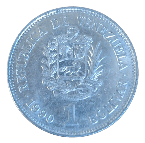 Venezuela 1 Bolivar 1990 - Munten Punt